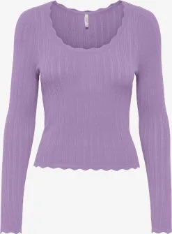ONLY Fijngebreide Truien Trui Dee Dames Lila