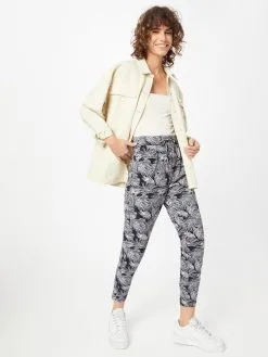 ONLY Pantalons Tapered Broek POPTRASH Dames Navy -ONLY Elegant winkel 61288605ceb7e3bbc9e3945303209755