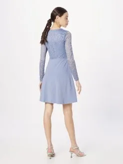 ONLY Mini Jurken Jurk NANNA Dames Duifblauw -ONLY Elegant winkel 617f3c3c54e803874a1daa03c49e7c65