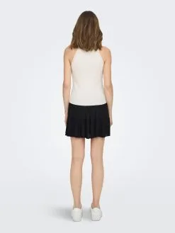 ONLY Tops Gebreide Top GEMMA Dames Wit -ONLY Elegant winkel 622abbc7ceddc2db34369748a53aea19