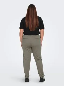 ONLY CARMAKOMA Pantalons Tapered Broek Dames Groen 9 ONLY CARMAKOMA Pantalons Tapered Broek Dames Groen -ONLY Elegant winkel 636e9ed292484a5df50cd75ae248a1df
