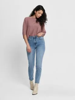 ONLY Jeans Slimfit Jeans Dames Blauw -ONLY Elegant winkel 643e8671daa65580de8d933d11e14011
