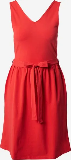 ONLY Jerseyjurken Jurk AMBER Dames Rood