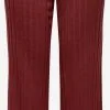 ONLY Pantalons Loosefit Broek Tessa Dames Roestrood
