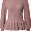 ONLY Fijngebreide Truien Trui Katia Dames Donkerroze