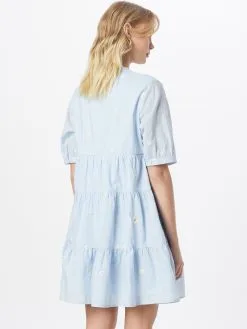 ONLY Blousejurken Blousejurk Dames Blauw -ONLY Elegant winkel 65ae30e4f50a8f7605a4cbe16fdf046d