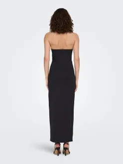 ONLY Maxi Jurken Jurk Lea Dames Zwart -ONLY Elegant winkel 65b1e5b2ebf98df8f7a3bf2b73ca7702