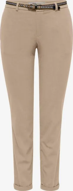 ONLY Chinos Slimfit Chino BIANA Dames Beige