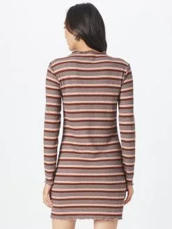 ONLY Jerseyjurken Jurk RIA Dames Roestbruin -ONLY Elegant winkel 6644704936881035946363c2a327cead