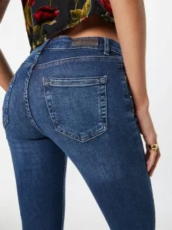 ONLY Bootcut Flared Jeans Blush Dames Donkerblauw -ONLY Elegant winkel 68312eaa1e59013cee69de20e7d05084