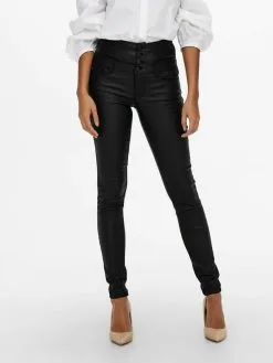 ONLY Pantalons Skinny Broek Coral Dames Zwart -ONLY Elegant winkel 68441e716c8e71f7e577a87effc1e299