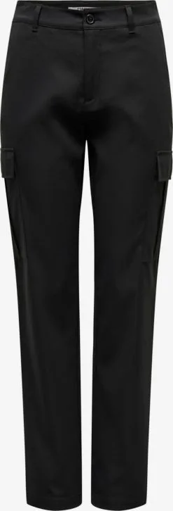 ONLY Cargobroeken Regular Cargobroek Lagga Dames Zwart