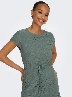 ONLY Mini Jurken Jurk SONIA Dames Kaki -ONLY Elegant winkel 6915563e5e3a9cb4a5803fd1af9395ee