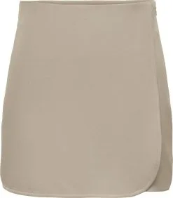 ONLY Shorts Regular Broek THEA Dames Donkerbeige