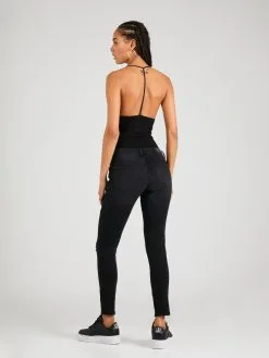 ONLY Jeans Skinny Jeans CORAL Dames Zwart -ONLY Elegant winkel 69531f59281c643e3c7328c323860a45