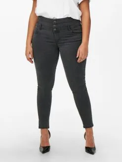 ONLY CARMAKOMA Straight Regular Jeans Augusta Dames Grijs 9 ONLY CARMAKOMA Straight Regular Jeans Augusta Dames Grijs -ONLY Elegant winkel 698c4aa13c1f3f17b31beb87df886aac