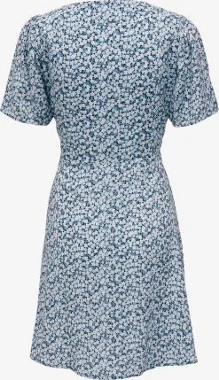 ONLY Mini Jurken Jurk Evida Dames Lichtblauw / Donkerblauw -ONLY Elegant winkel 69d6c4e7e6c7ea98abb46210fa7c7840