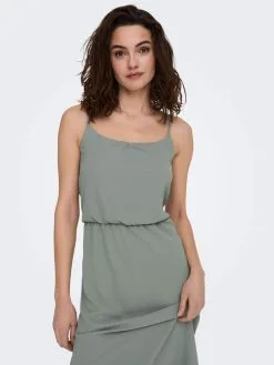 ONLY Maxi Jurken Jurk Dames Grijs -ONLY Elegant winkel 6a3bc9dd3d96a3186d228ad4101ccec9