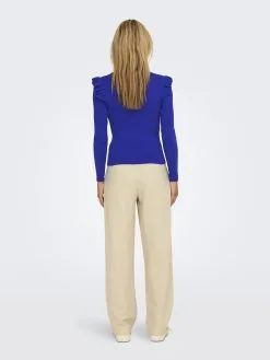 ONLY Fijngebreide Truien Trui Sia Sally Dames Donkerblauw -ONLY Elegant winkel 6a3f90a18bf8e8afc3262c7f654db30b