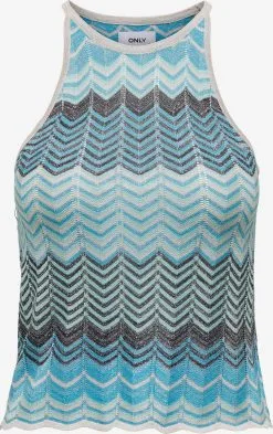 ONLY Tops Gebreide Top Alvira Dames Stone Grey / Lichtgrijs