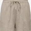 ONLY Shorts Regular Broek THYRA Dames Donkerbeige