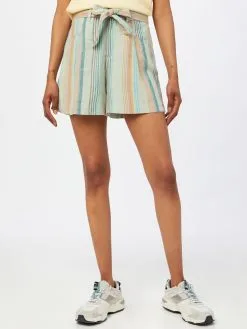 ONLY Shorts Loosefit Broek LEIA-OHIO Dames Petrol / Mintgroen -ONLY Elegant winkel 6b1eb8ad9141a475bc458363b182f242