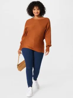 Basic Truien Trui ADALINE Dames Cognac 9 Basic Truien Trui ADALINE Dames Cognac -ONLY Elegant winkel 6b25195f31a661cd82cb632899070dd4