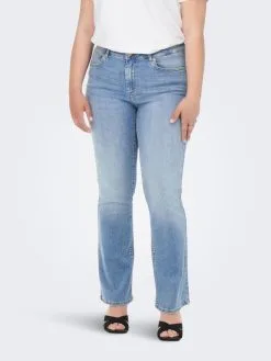 ONLY CARMAKOMA Jeans Slimfit Jeans Willy Dames Blauw -ONLY Elegant winkel 6b7220be1f9863cdc7c43b34f17440d1
