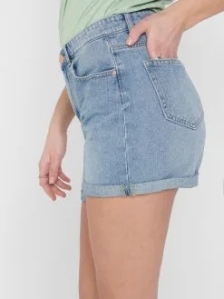 ONLY Denim Shorts Regular Jeans Phine Dames Blauw -ONLY Elegant winkel 6c1ead68997ea0beee77dbc5e32239c5