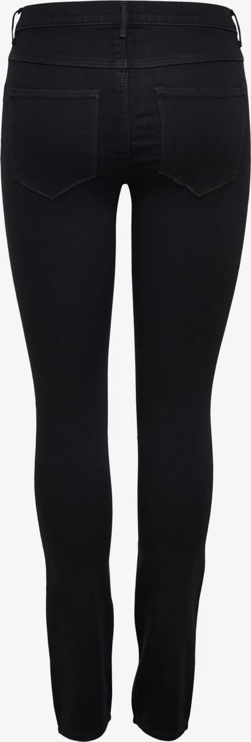 ONLY Jeans Skinny Jeans Rain Cry Dames Zwart 2 ONLY Jeans Skinny Jeans Rain Cry Dames Zwart - Afbeelding 2