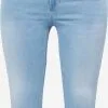 ONLY CARMAKOMA Denim Shorts Slimfit Jeans Sally Dames Blauw