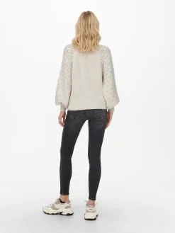 ONLY Fijngebreide Truien Trui Freeze Dames Wit -ONLY Elegant winkel 6dac5522891b107c7198f0d4811d27a7