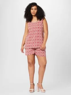 ONLY CARMAKOMA Mouwloze Shirts Top LUXODA Dames Roestrood -ONLY Elegant winkel 6e3dac1546f6da88eec4506cabf558ef