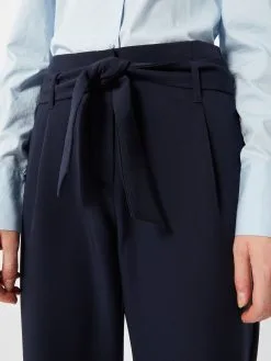 ONLY Pantalons Regular Broek CAROLINA-MAIA Dames Donkerblauw -ONLY Elegant winkel 6e56217c35e2dfa17e9dc5ced080a3c6