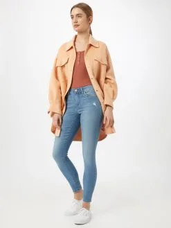 ONLY Jeans Skinny Jeans Wauw Dames Blauw -ONLY Elegant winkel 6f8d8dca0054acf47021e5946fb867b7