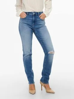 ONLY Jeans Slimfit Jeans Sui Dames Lichtblauw -ONLY Elegant winkel 6fe1b55001dd0ec8762336b346c898ff
