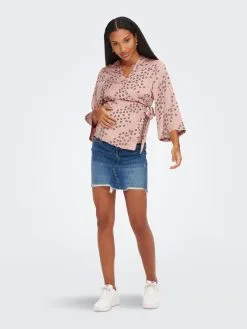 ONLY MATERNITY Ponchos & Kimonos Kimono Dames Rosa -ONLY Elegant winkel 70643c95b93f2042d466467cf9f6702d