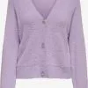 ONLY Vesten Gebreid Vest ELLA Dames Lavendel