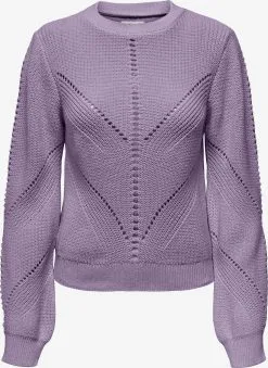 ONLY Fijngebreide Truien Trui ELLA Dames Lavendel