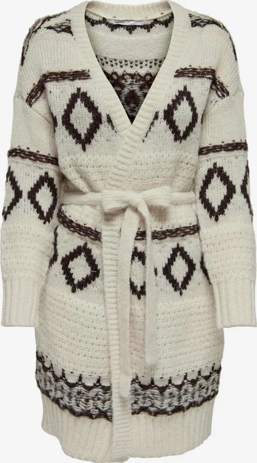 ONLY Vesten Gebreid Vest Mya Dames Greige -ONLY Elegant winkel 726f8c99877bbcfe6399f06f2a419d77