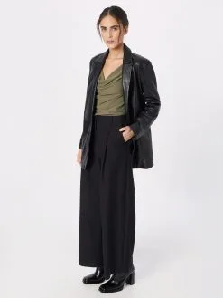 ONLY Longsleeves Shirt SANSA Dames Olijfgroen -ONLY Elegant winkel 72c010027d3654523e8d42c451715ec1