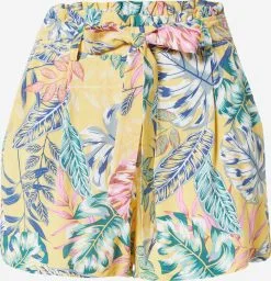 ONLY Shorts Regular Bandplooibroek NOVA Dames Geel