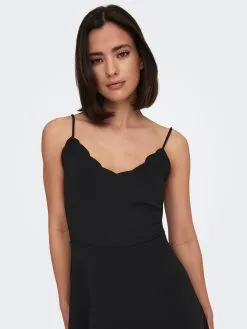 ONLY Zomerjurken Zomerjurk THEA Dames Zwart -ONLY Elegant winkel 73de360cdbd1bf230188f881dce967b9