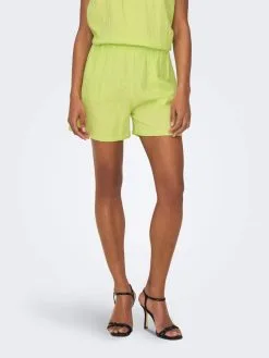 ONLY Shorts Regular Broek Dames Groen