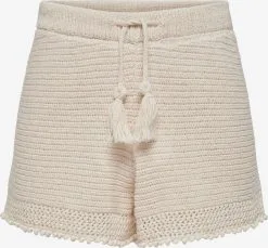 ONLY Shorts Regular Broek Summer Dames Beige