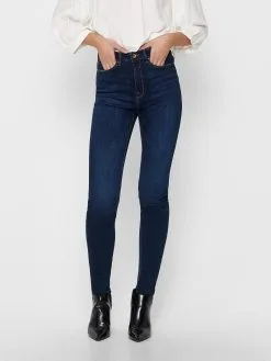 ONLY Jeans Skinny Jeans Paola Dames Donkerblauw -ONLY Elegant winkel 7519732cdccd3810c63201d6c0ce0043