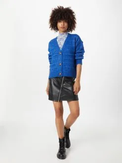 ONLY Vesten Gebreid Vest CELINA Dames Royal Blue/koningsblauw -ONLY Elegant winkel 753b603ef2de9dc612a35507b0f1476b