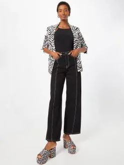 ONLY Shirts Shirt Body HELLE Dames Zwart -ONLY Elegant winkel 761f0275729c004b08b46d47769b8953