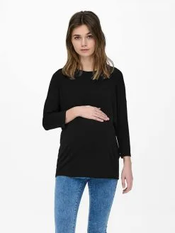 ONLY MATERNITY Shirts Met 3/4 Mouw Shirt Dames Zwart -ONLY Elegant winkel 76b2dbb6fde0eae199bff6b9d4c484dc
