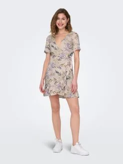 ONLY Mini Jurken Jurk NOVA Dames Poederroze -ONLY Elegant winkel 76c01a9c501efd61687fbd49f5ed5b15